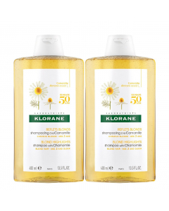 Klorane Camomila Pack Duo Shampoo 2x400ml