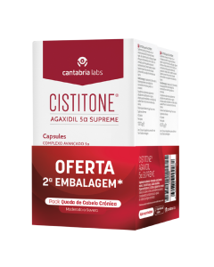 Cistitone Agaxidil 5-Alfa Supreme Pack Duplo 2x60 cápsulas
