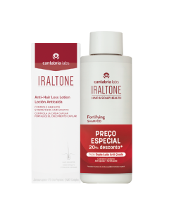 Iraltone Pack Shampoo Fortificante 200ml + Loção Anti-Queda 100ml