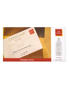 Crescina Transdermic HFSC Tratamento Completo 1300 Mulher 20x3,5ml + OFERTA Shampoo 200ml
