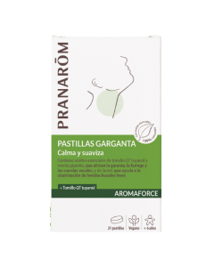 Pranarom Aromaforce Pastilhas Suavizantes 21un.