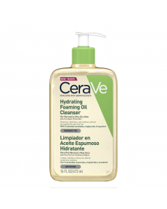 Cerave Hydrating Foaming Oil Cleanser Óleo Creme de Limpeza 473ml