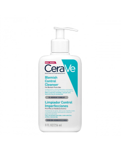 Cerave Blemish Control Cleanser Gel Limpeza Anti-Imperfeições 236ml