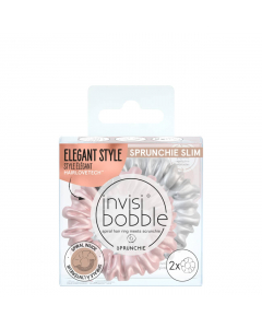 Invisibobble Sprunchie Slim 2un.-Bella Chrome