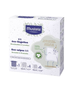 Mustela Eco-wipes Discos Reutilizáveis
