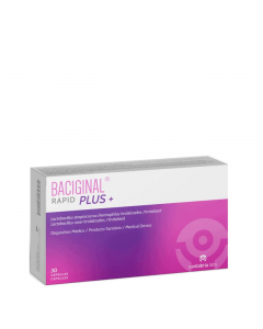 Baciginal Rapid Plus Cápsulas 30un.