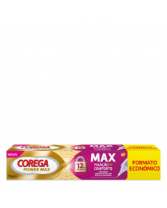 Corega Max Fixação+Conforto Creme Próteses Dentárias 70g