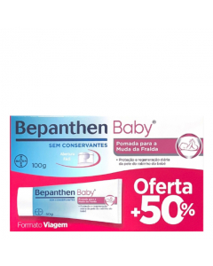 Bepanthene Baby Pomada Muda da Fralda Kit 100g Oferta 50g