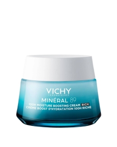 Vichy Minéral 89 100h Boost Hidratação Creme Rico 50ml
