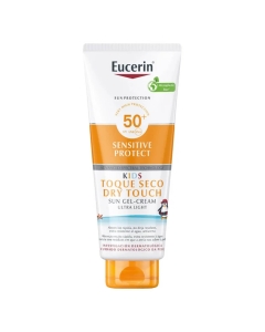 Eucerin Sun Kids Sensitive Protect Gel-Creme Toque Seco FPS50+ 400ml