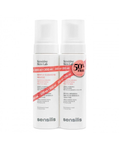 Sensilis Gentle Cleansing Mousse Pack Espuma de Limpeza 2x200ml