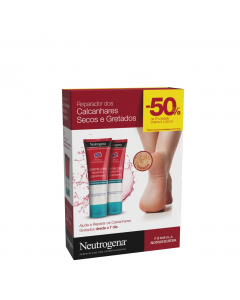 Neutrogena Pack Creme Reparação Intensa Calcanhares Gretados 2x50ml