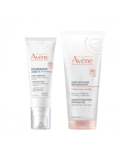 Avène Tolerance Kit Hydra-10 Fluido Oferta Gel Desmaquilhante