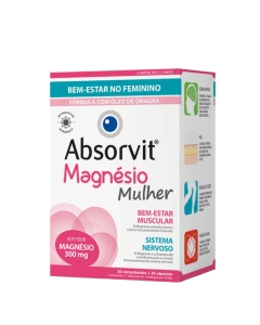 Absorvit Magnésio Mulher Duo Comprimidos + Cápsulas 30+30