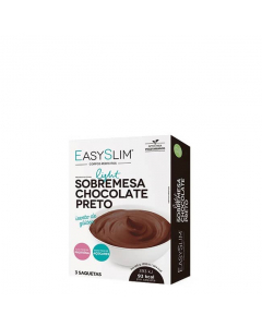 Easyslim Sobremesa Light Sabor Chocolate Preto 3x25,5gr