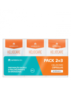 Heliocare Proteção Solar Pack Cápsulas 3x60un.