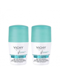 Vichy Desodorizante Roll-On 48h Antimanchas Pack 2x50ml