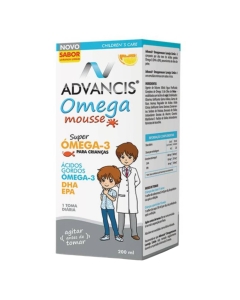 Advancis Omega Mousse Super Ómega-3 Laranja-Limão 200ml