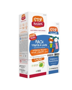 Stop Piolhos Pack Trata & Limpa Loção + Shampoo + Pente