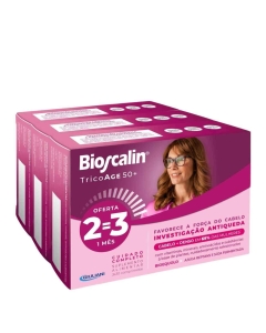 Bioscalin Tricoage50+ Comprimidos Antiqueda 3x30un.