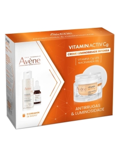 Avène Vitamin Activ Cg Coffret Creme + Sérum + Água Micelar