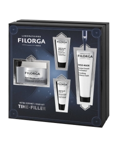 Filorga Coffret Time-Filler 5XP Creme + Sérum + Creme Olhos + Máscara