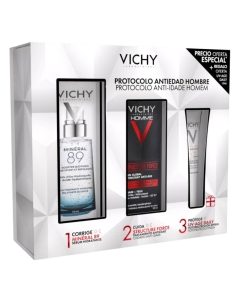 Vichy Homem Coffret Mineral 89 + Structure Force Anti-Idade
