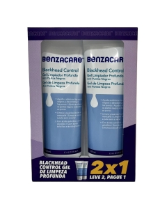 Benzacare Pack Gel de Limpeza Esfoliante Pontos Negros 2x120ml