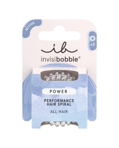 Invisibobble Power Elástico Crystal Clear 3un.