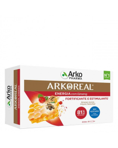 Arkoreal Geleia Real + Ginseng Ampolas 20un.