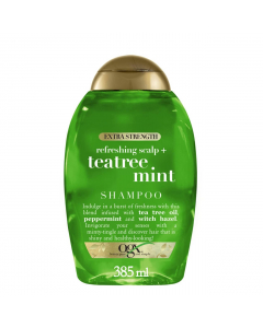 OGX Refreshing Scalp Teatree Mint Shampoo 385ml