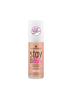 Essence Stay All Day 16h Base de Longa Duração 40 Soft Almond 30ml