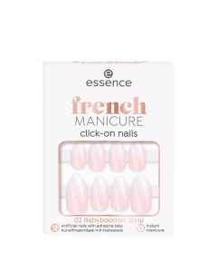 Essence French Manicure Unhas Click-On 02 Babyboomer Style