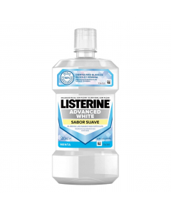 Listerine Advanced White Elixir Sabor Suave 500ml