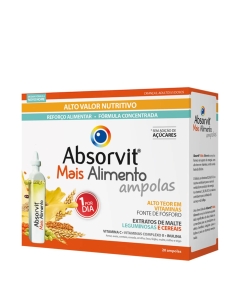 Absorvit Mais Alimento Ampolas 20un.