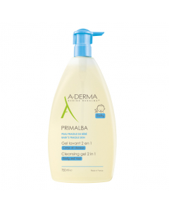 A-Derma Primalba Baby Gel Corpo e Cabelo 750ml