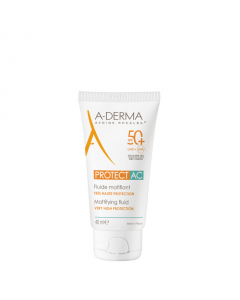 A-Derma Protect AC Fluido Matificante SPF50+ 40ml