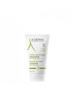 A-Derma Creme Hidratante Mãos e Unhas 50ml