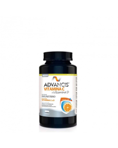 Advancis Vitamina C + Vitamina D Cápsulas 60un.