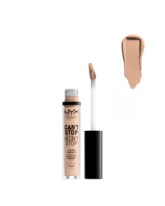 NYX Can't Stop Won't Stop Contour Concealer Corretivo Cor Alabaster 3.5ml