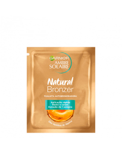 Ambre Solaire Natural Bronzer Toalhita Autobronzeadora 1un.