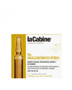 La Cabine Ampolas 5x Hialurónico Puro 10x2ml