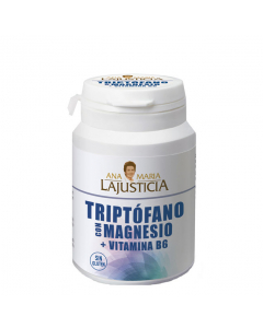 Ana María Lajusticia Triptofano com Magnésio + Vitamina B6 Suplemento Comprimidos 60unid.