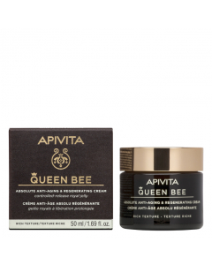 Apivita Queen Bee Creme Antienvelhecimento Rejuvenescedor Rico 50ml