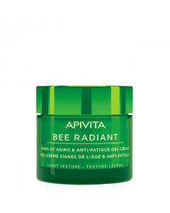 Apivita Bee Radiant Gel Creme Ligeiro Antienvelhecimento e Antifadiga 50ml
