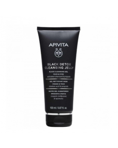 Apivita Black Detox Cleasing Jelly Gel de Limpeza 150ml