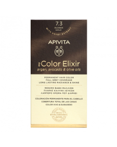 Apivita My Color Elixir Coloração Permanente Cor 7.3 Loiro Dourado