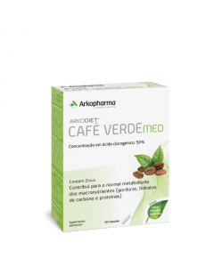 Arkodiet Café Verde Med Cápsulas 30un.