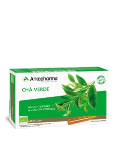 Arkofluido Chá Verde Ampolas
