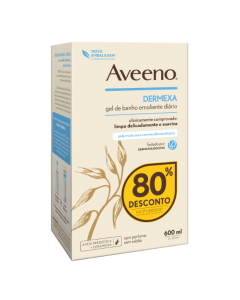 Aveeno Dermexa Duo Gel de Banho Emoliente 2x300ml